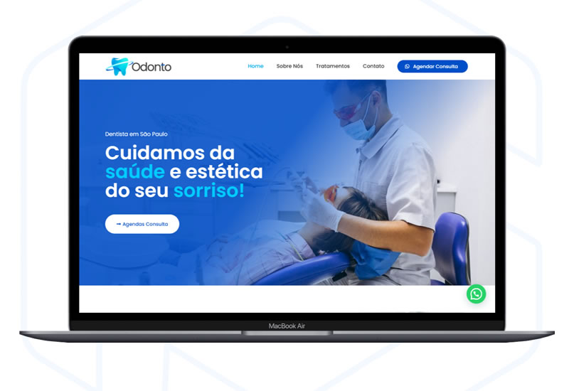 template-site-para-dentista